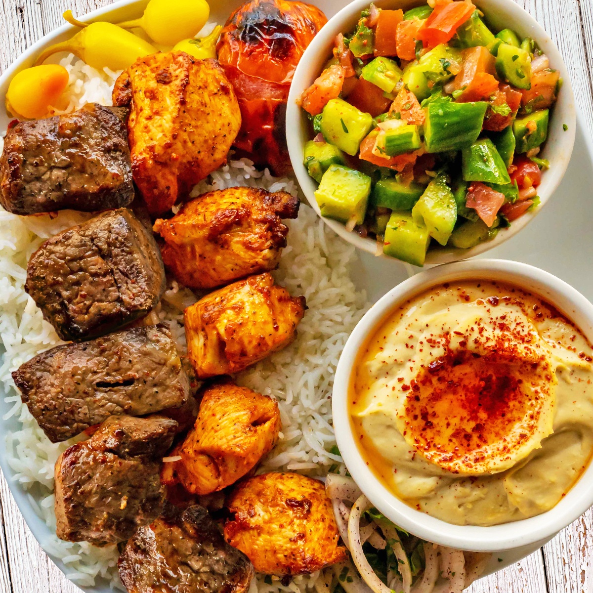 Combo Kabob Plate