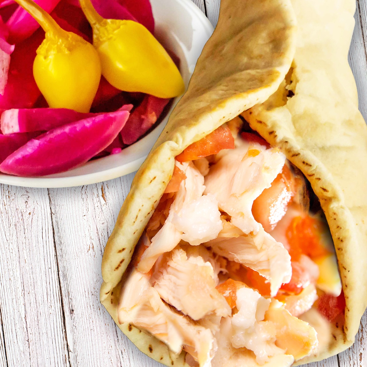 Chicken Tarna Wrap