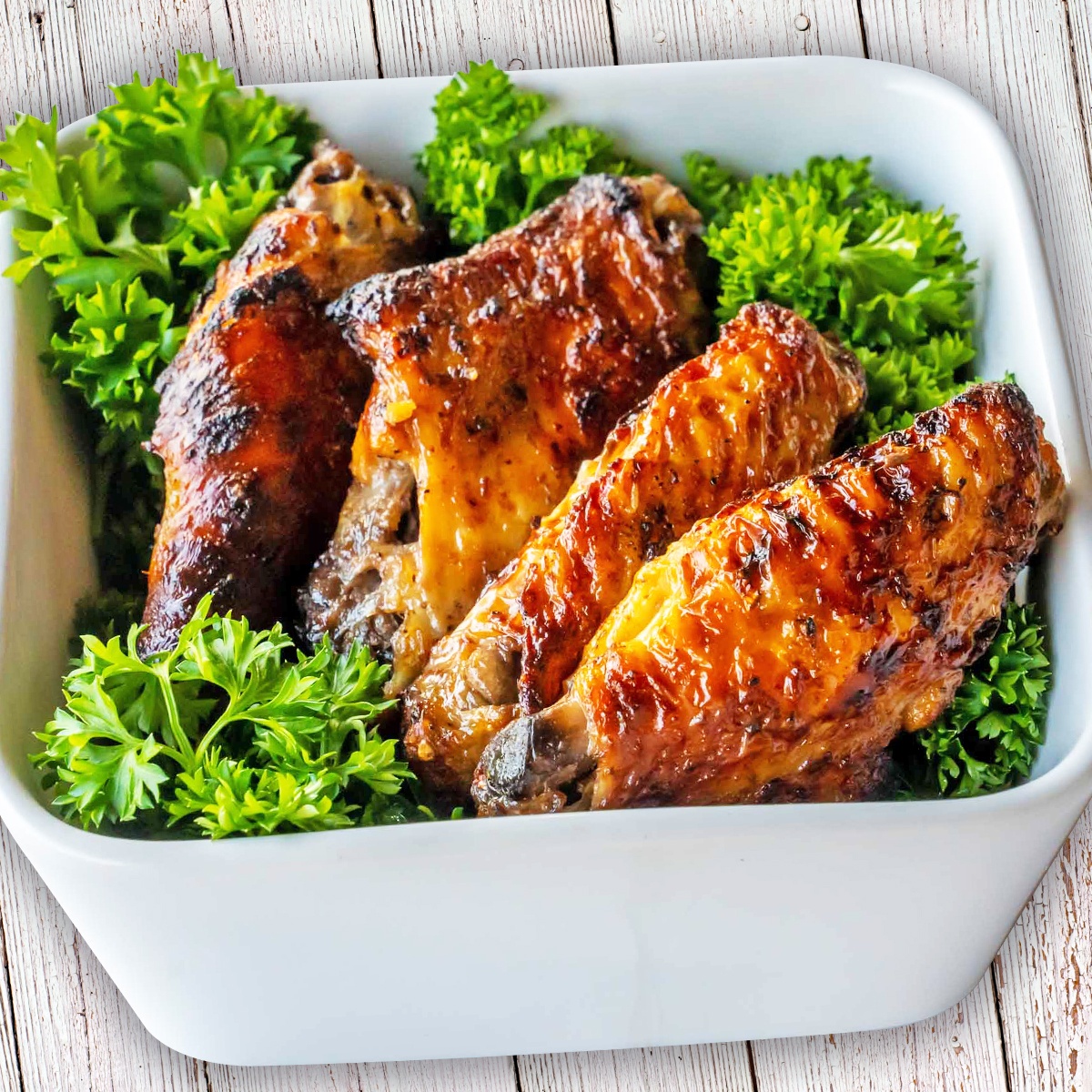 4 Pieces BBQ Spicy Chicken Wings